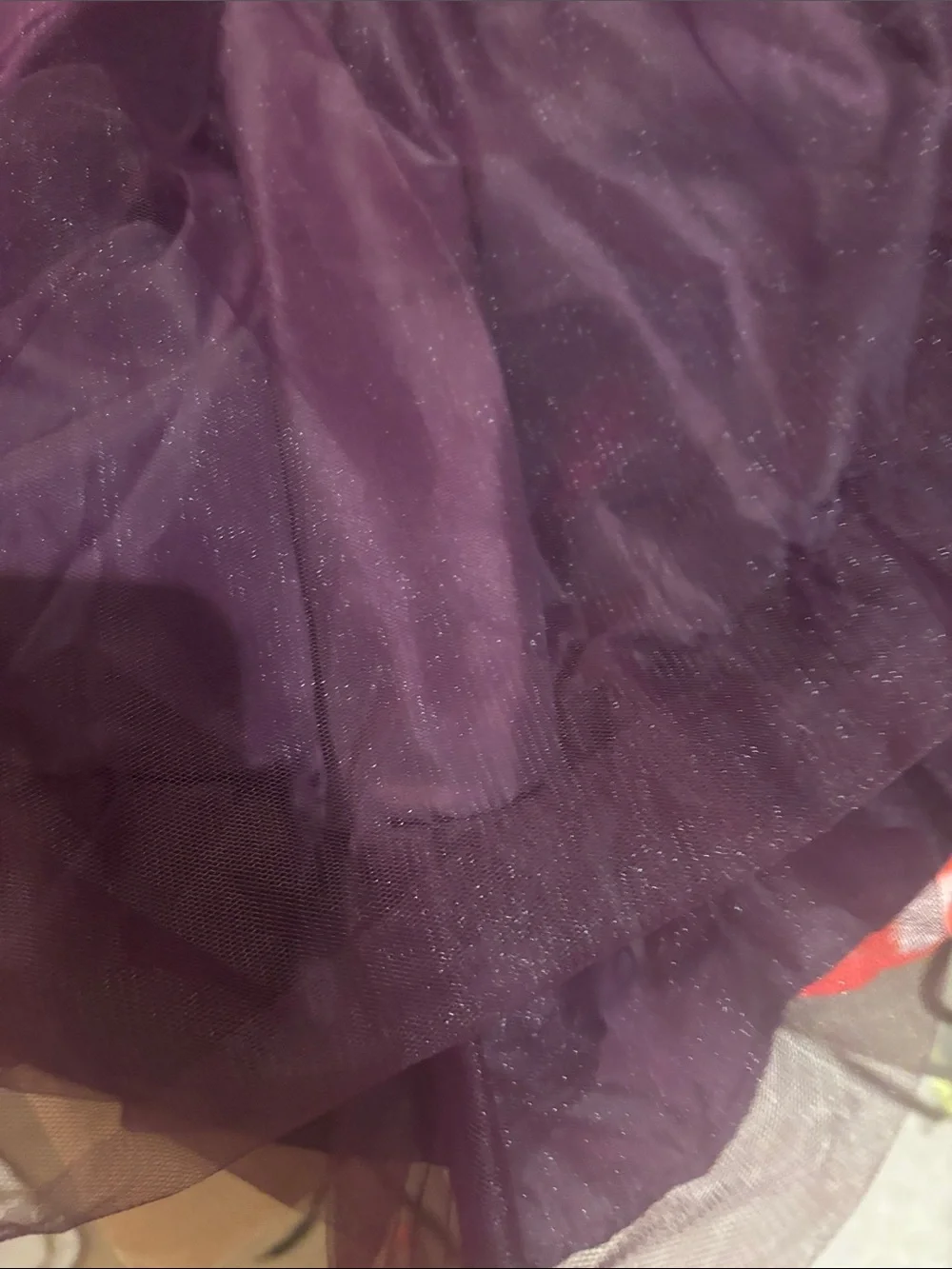 Zara Girls' Sleeveless Bow-Shoulder Dress in Plum